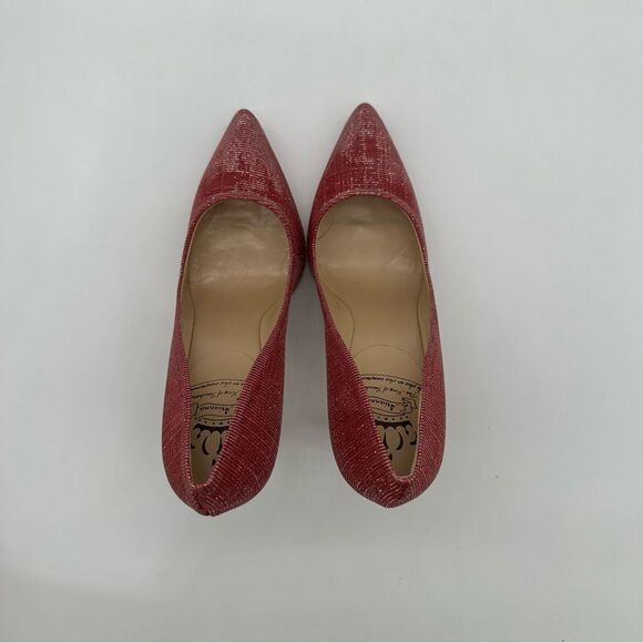 NEW Red Sparkly Heels - Picture 6 of 10